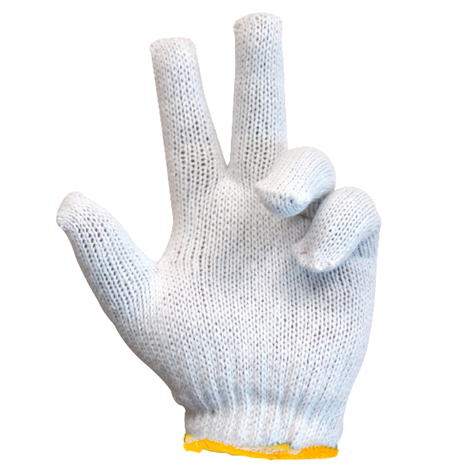 Toolway 105521, Knitted Poly/Cotton Gloves (Medium, sold/dz)