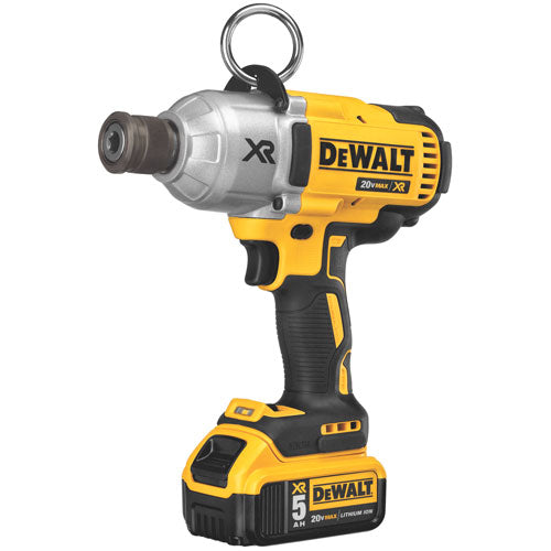 DEWALT DCF898P2, 20V MAX XR High Torque 7/16'' Impact Wrench with Quick Release Chuck Kit (5.0Ah)