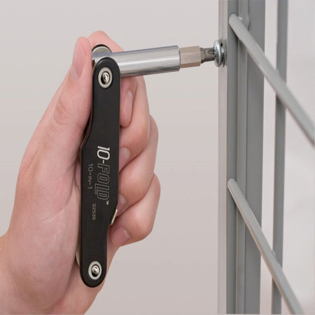 Klein Tools 32535, 10-in-1 10 Fold Screwdriver / Nut Driver