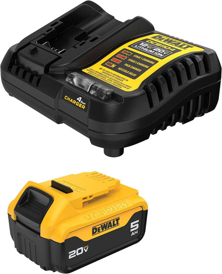 DEWALT DCB205C, 20V MAX 5.0 AH STARTER KIT