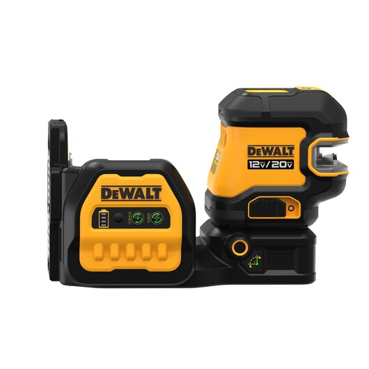 DEWALT DCLE34220G, 20V MAX Cordless 2-Spot Green Line Laser Kit