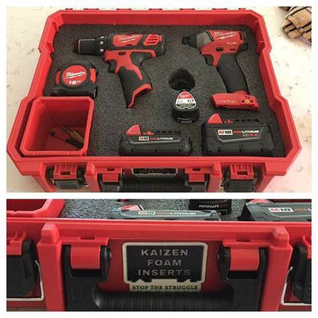 Kaizen 8422-57-BR, Kaizen Insert for Milwaukee Compact Tool Box