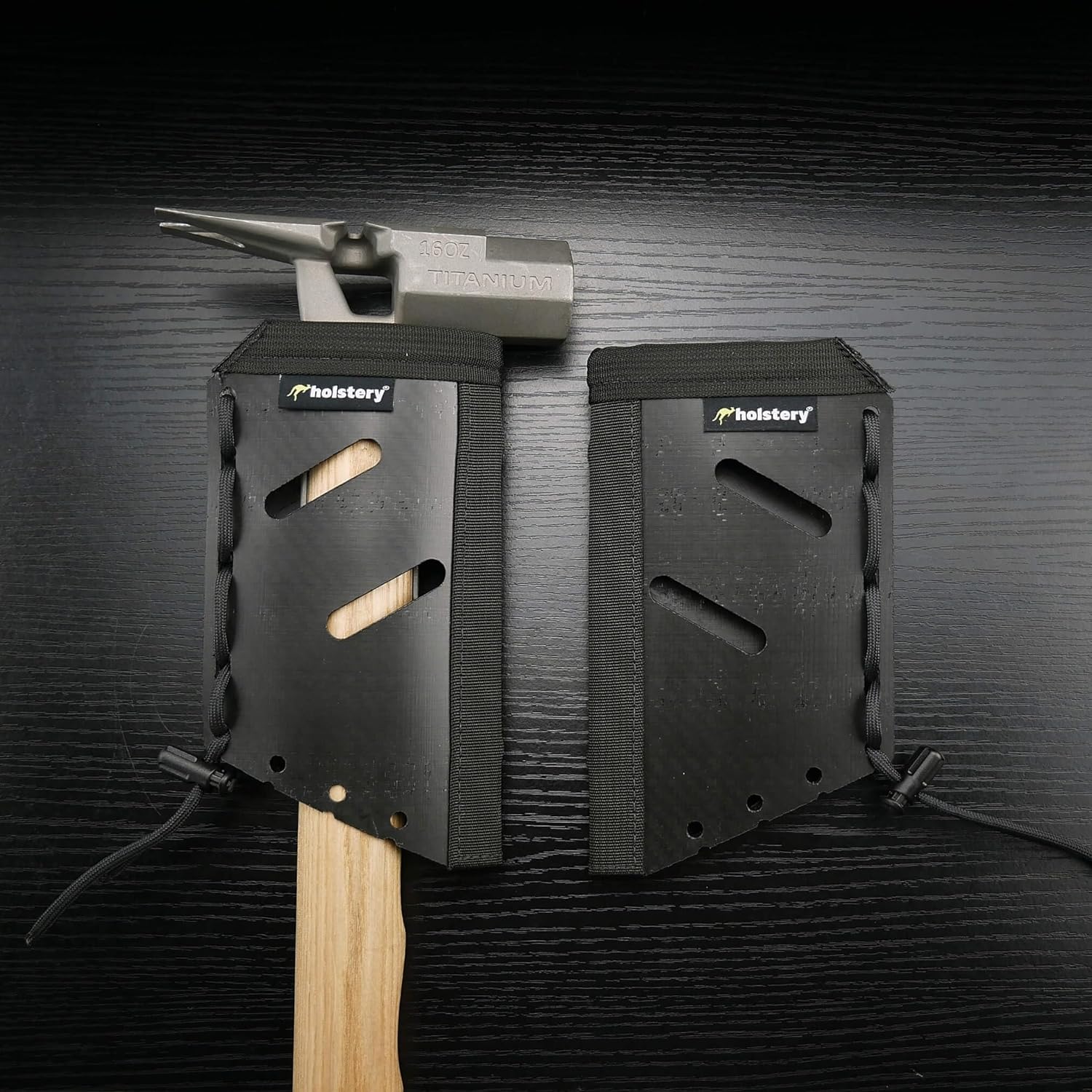 Holstery HLSTR-JOLLY-L, Jolly Roger Left-Clip On Hammer Tool Holster