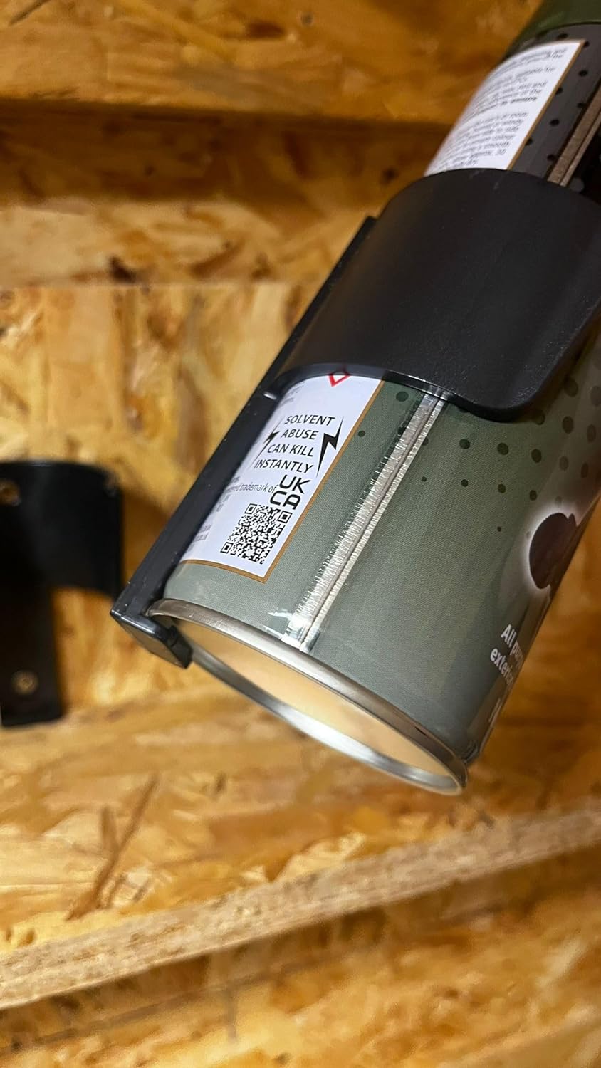 StealthMounts OM-CAN-BLK-2LF, Aerosol Can Holder