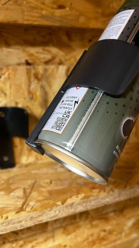 StealthMounts OM-CAN-BLK-2LF, Aerosol Can Holder