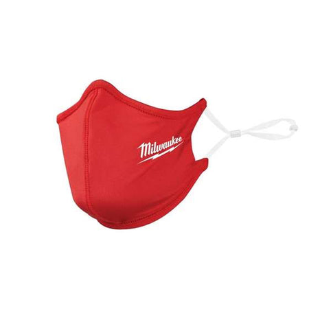 Milwaukee 48-73-4227, 2 Layer Face Mask, Red (1/pkg)