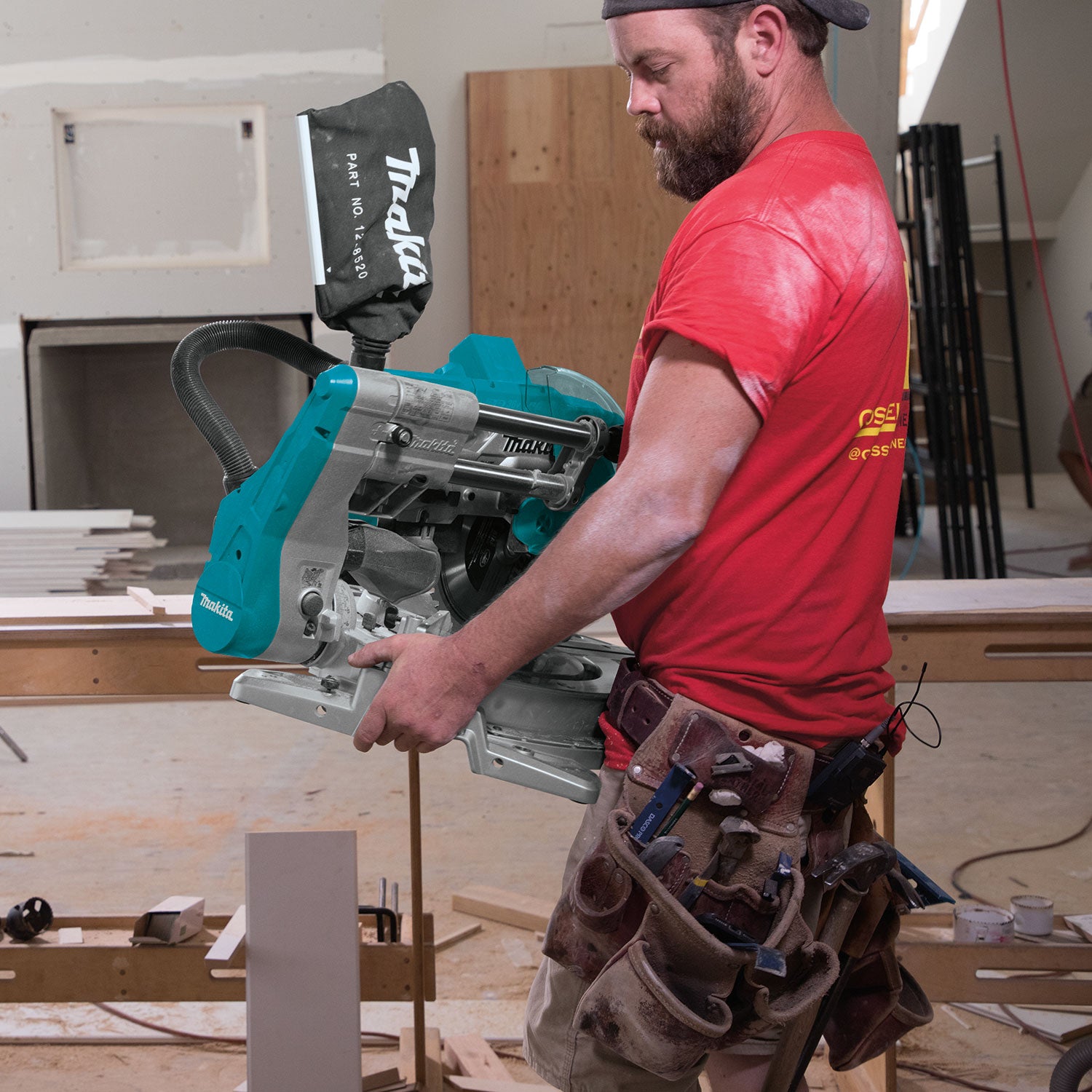 Makita DLS112Z, 18Vx2 LXT Brushless 10" Slide Compound Miter Saw w/Laser (Tool Only)