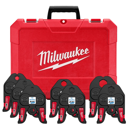 Milwaukee 49-16-2662Z, ¼”- 1-1/8” ZoomLock® MAX Press Jaw Kit for M18™ FORCE LOGIC™ Press Tools
