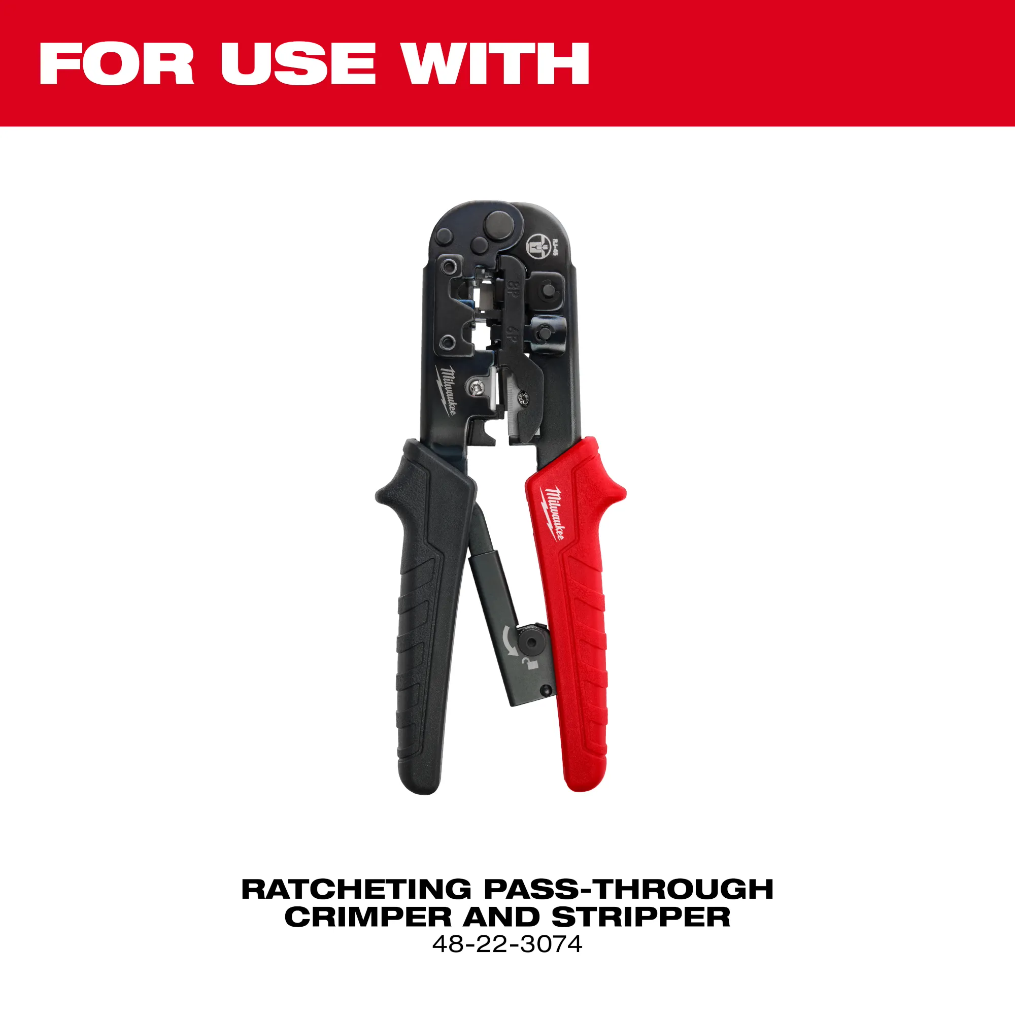 Milwaukee 48-22-3087, Replacement Blades for Ratcheting Pass-Through Crimper & Stripper