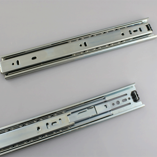 Eurofit RB-3301-600, Slide Side Mount Non Soft Closing Ball Bearing Full Extension 24"/600mm (KING SLIDE)