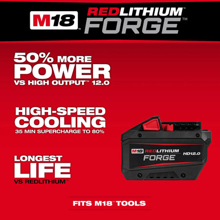 Milwaukee 48-11-1813, M18™ REDLITHIUM™ FORGE™ HD12.0 Battery