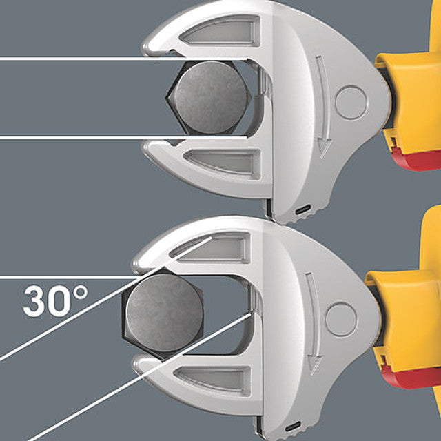 Wera 05020150001, 6004 Joker 7-10 mm Insulated Self Setting Spanner Wrench