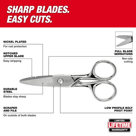 Milwaukee 48-22-4048, Electrician Scissors