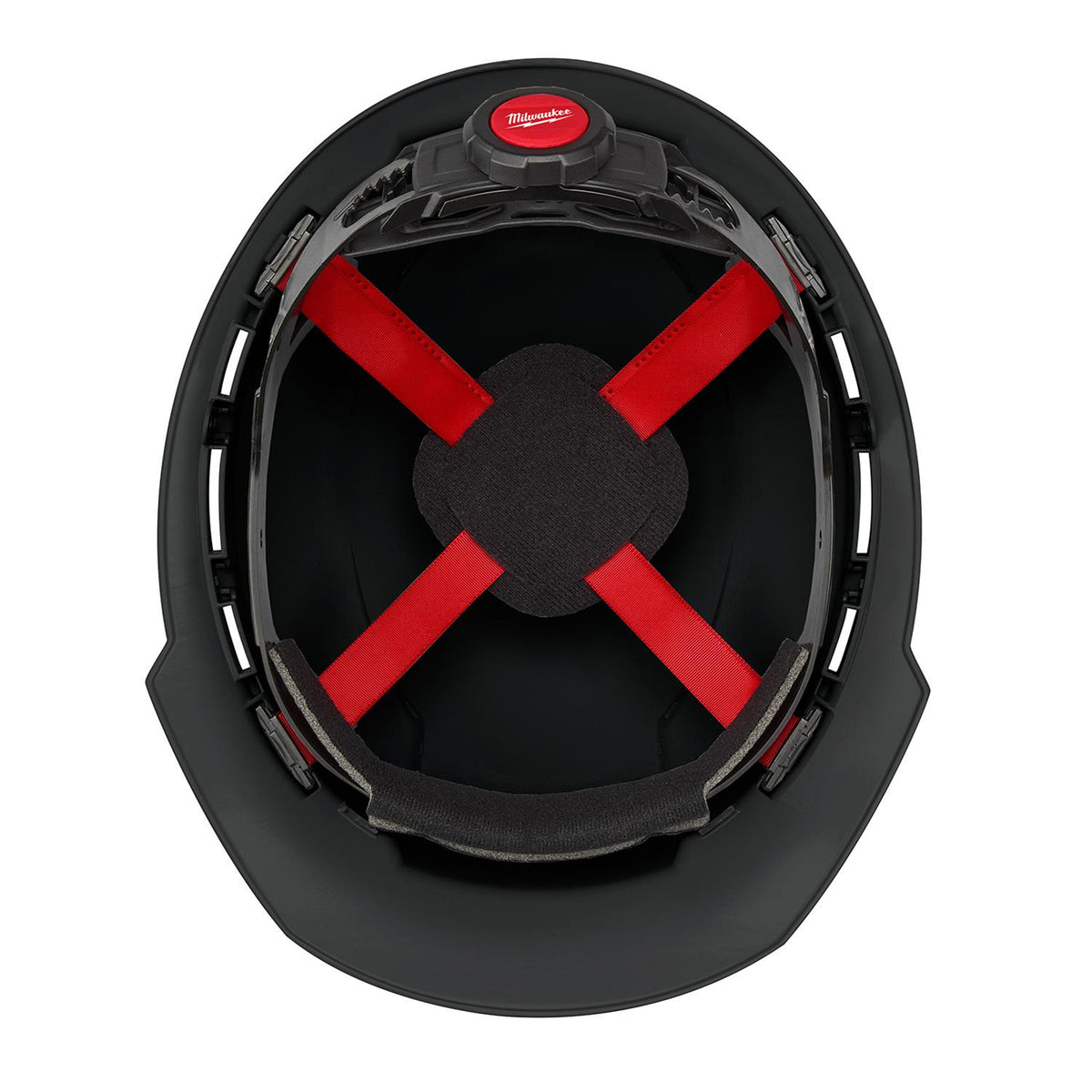 Milwaukee 48-73-1210, BOLT Black Type 1 Class C Front Brim Vented Hard Hat with 4-Point Ratcheting Suspension