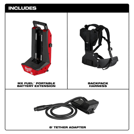 Milwaukee MXF010-0, MX FUEL™ Portable Battery Extension
