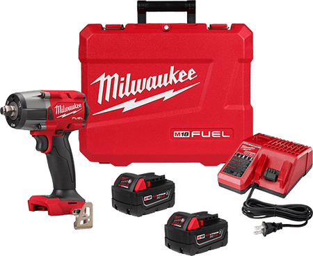 Milwaukee 2962-22R, M18 FUEL™ 1/2 " Mid-Torque Impact Wrench w/ Friction Ring Kit