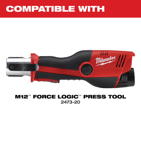 Milwaukee 49-16-2462Z, ¼”- 1-1/8” ZoomLock® MAX Press Jaw Kit for M12™ FORCE LOGIC™ Press Tools