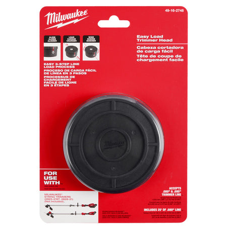 Milwaukee 49-16-2748, GEN II Easy Load Trimmer Head