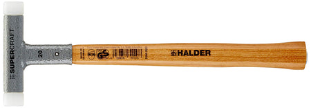 Halder 3366.020, Supercraft 8 OZ Dead Blow Hammer Hickory Handle