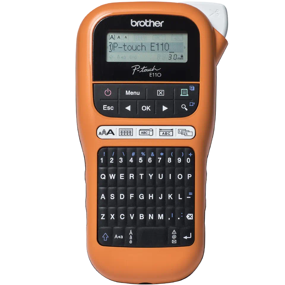 Brother PTE110VP, ELECTRONIC LABELLING SYSTEM