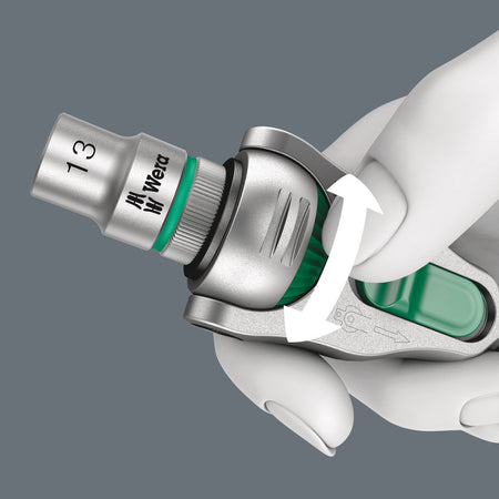 Wera 05004076001, 8100 SC 6 ZYKLOP SPEED RATCHET SET, 1/2" DRIVE, METRIC, 28 PIECES