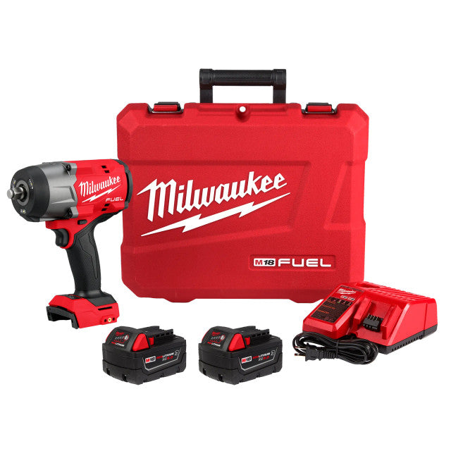 Milwaukee 2967-22, M18 FUEL™ 1/2" High Torque Impact Wrench w/ Friction Ring  Kit