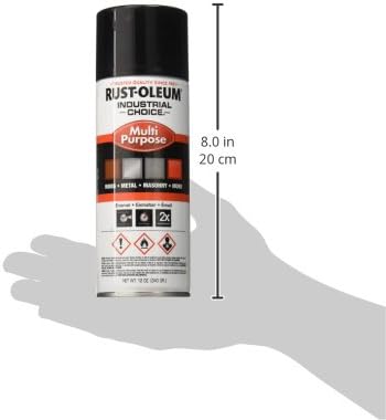 Rust-Oleum 1679830V, Industrial Spray Paint - Gloss Black