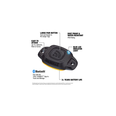 DEWALT DCE041, Tool Connect Tag (Single)