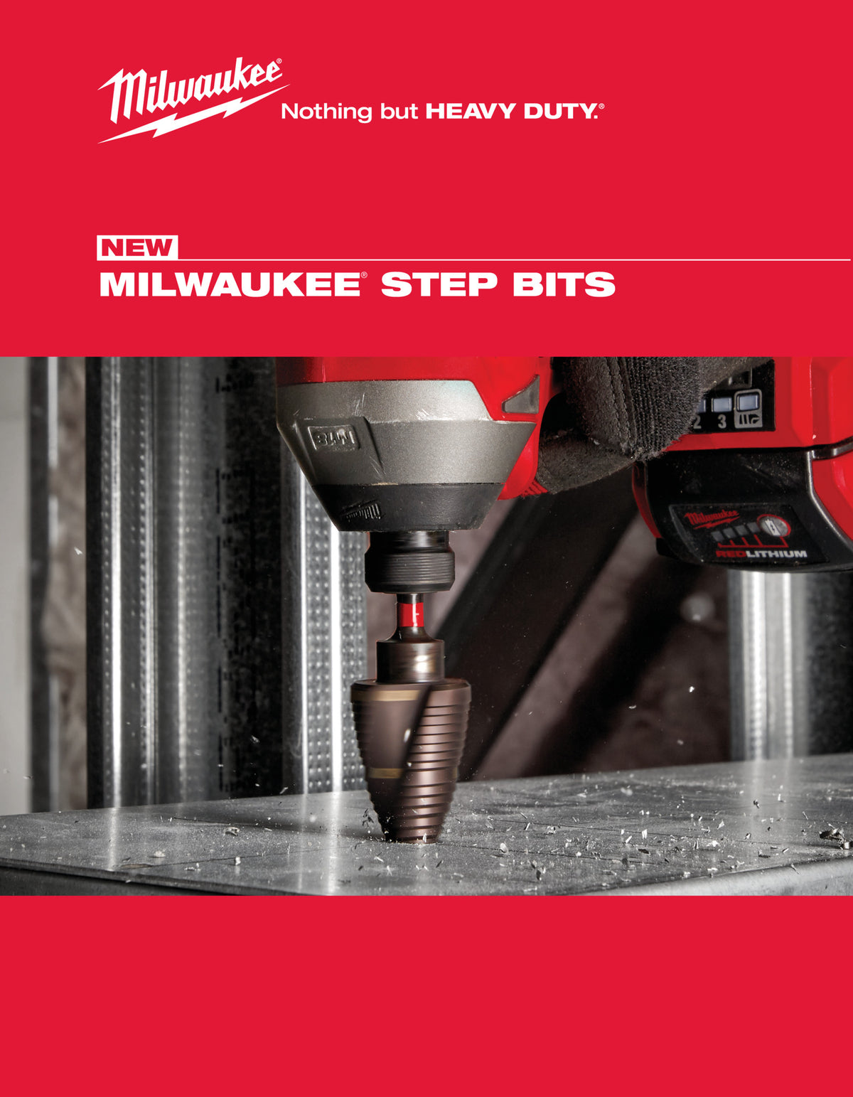 Milwaukee 48-89-9221, 3 pc Step Drill Bit Set