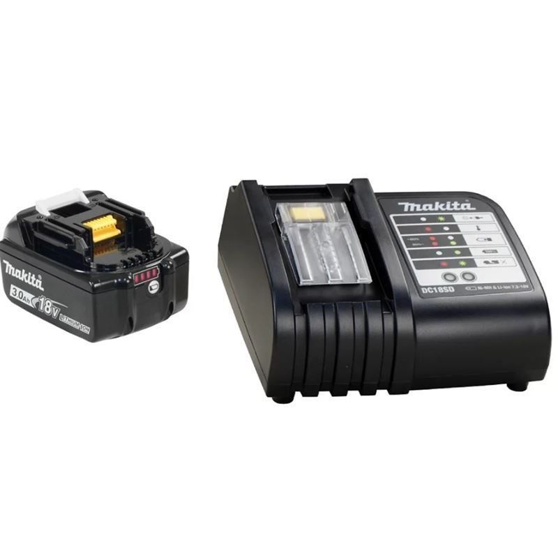 Makita T-03872, 18V LXT Battery & Standard Charger Starter Kit (3.0Ah)