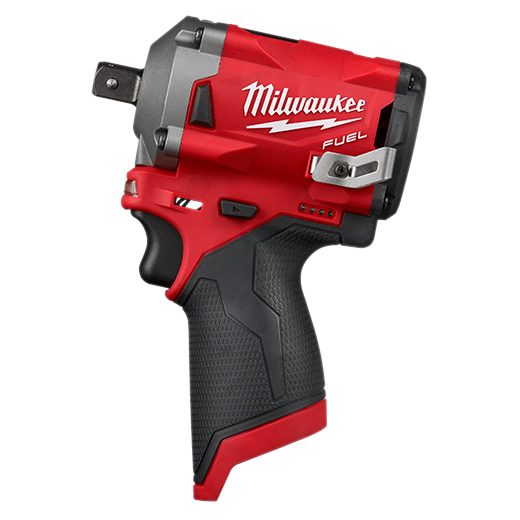Milwaukee 2555P-20, M12 FUEL Stubby 1/2" Pin Impact Wrench (Tool Only)