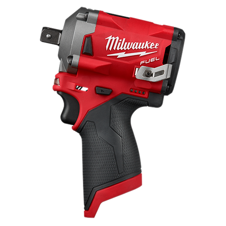 Milwaukee 2555P-20, M12 FUEL Stubby 1/2" Pin Impact Wrench (Tool Only)