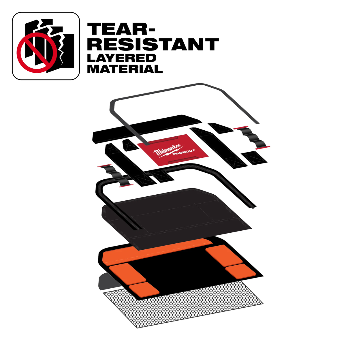 Milwaukee 48-22-8311, PACKOUT™ 10” Structured Tote