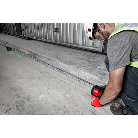 Milwaukee 3421, Green Cross Line Laser