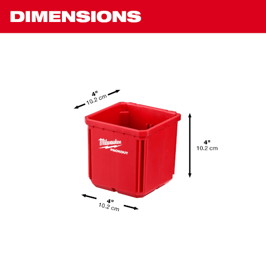 Milwaukee 48-22-8062, 2pk Bin Set for PACKOUT™