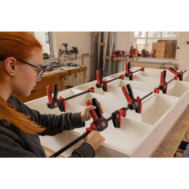 BESSEY EHKL360-12-SET, Trigger Clamps, One‑hand Bar Clamps With 360 Degree Rotating Handle  4 X 12"
