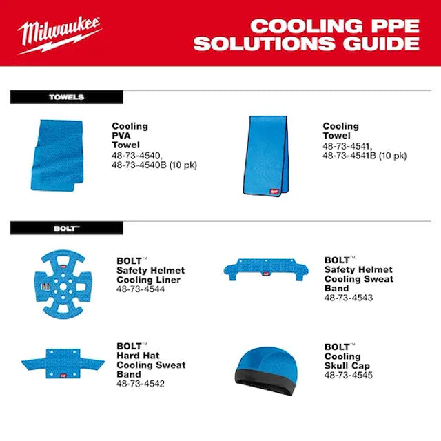 Milwaukee 48-73-4545, BOLT Cooling Skull Cap
