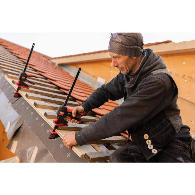 BESSEY EHKL360-12-SET, Trigger Clamps, One‑hand Bar Clamps With 360 Degree Rotating Handle  4 X 12"