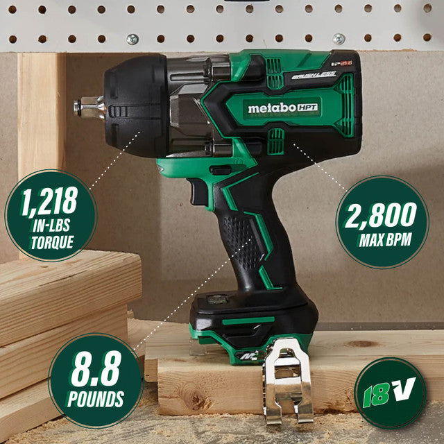 Metabo-HPT, WR36DBQ4M 36V 1/2in Impact Wrench (Tool Only)