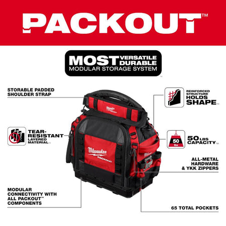 Milwaukee 48-22-8316, PACKOUT™ 15" Structured Tool Bag