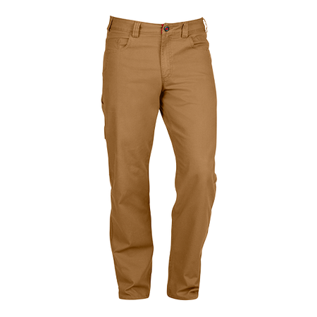 Milwaukee 701K Men's Heavy Duty Flex Work Pants with 6 Pockets - Khaki