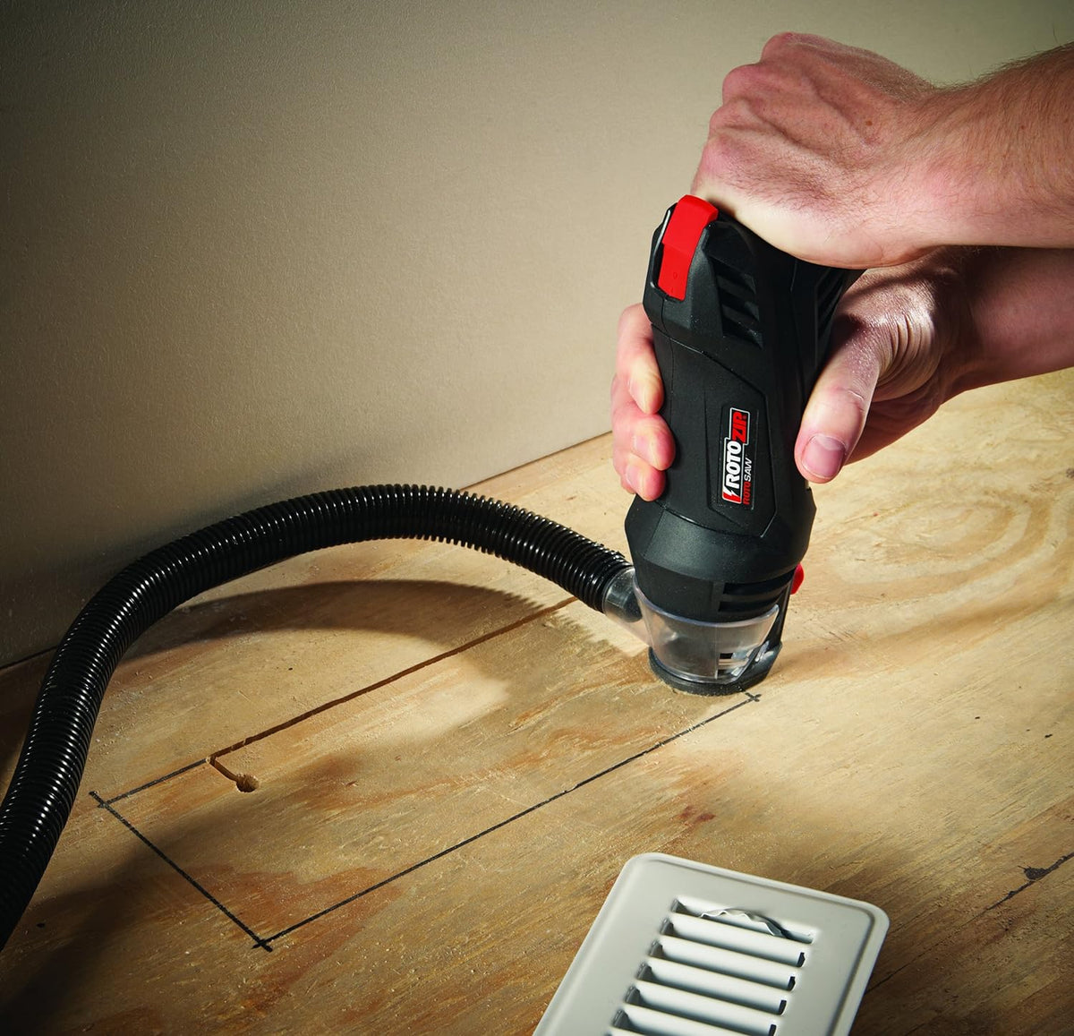 RotoZip SS355-10CAN, RotoSaw 5.5 Amp Corded Spiral Cut-Out Tool