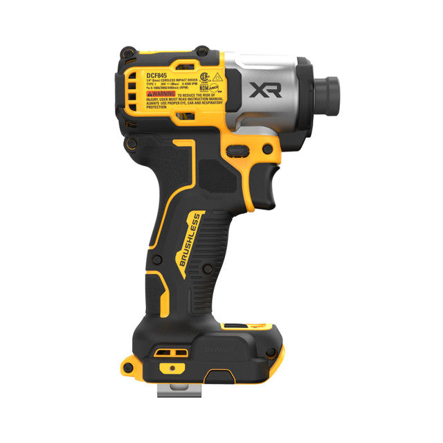 DEWALT DCF845B, 20V MAX XR 1/4" 3-Speed Impact Driver (Tool Only)