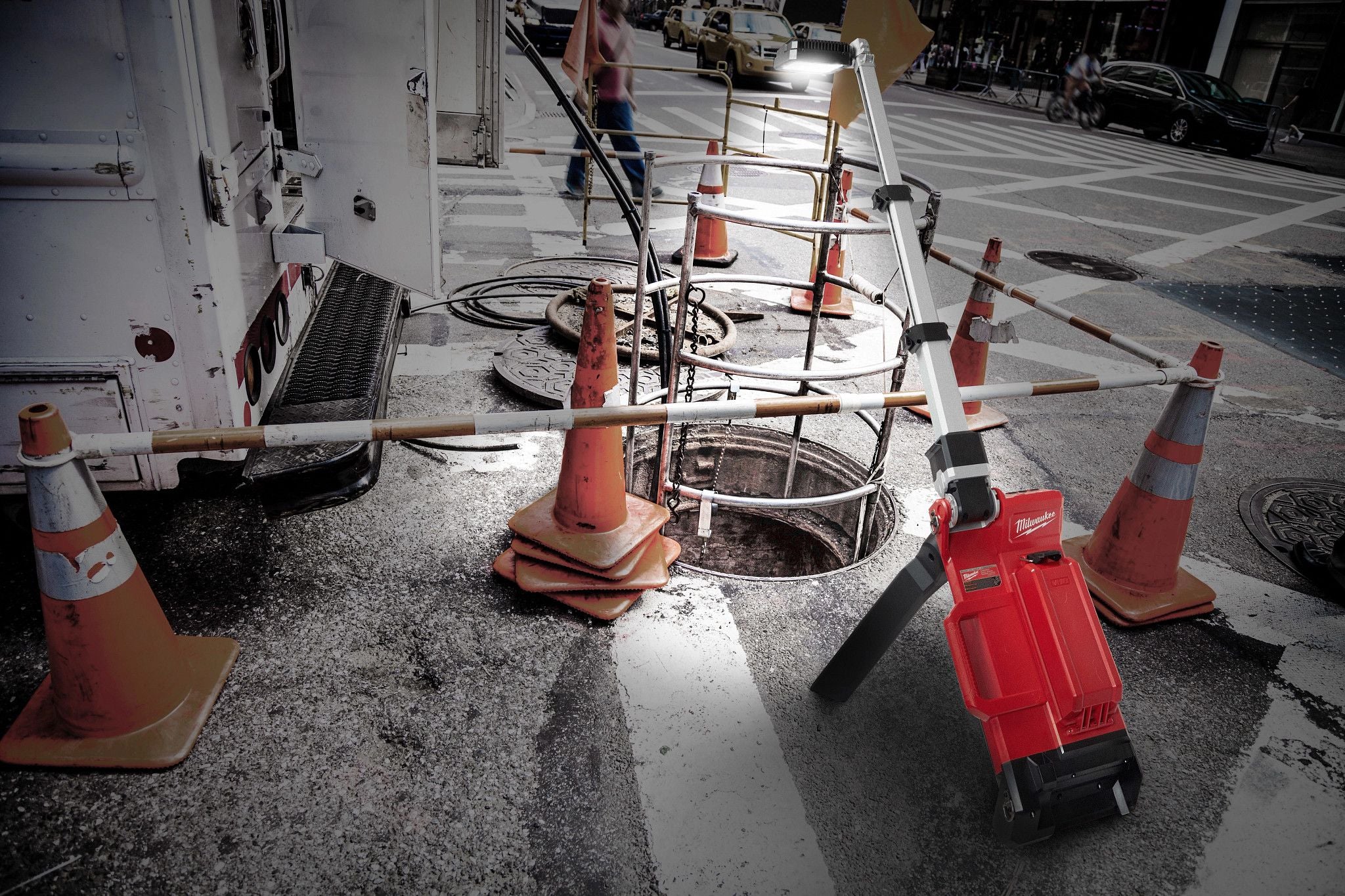 Milwaukee 2120-20, M18 ROCKET Dual Pack Tower Light w/ One-Key