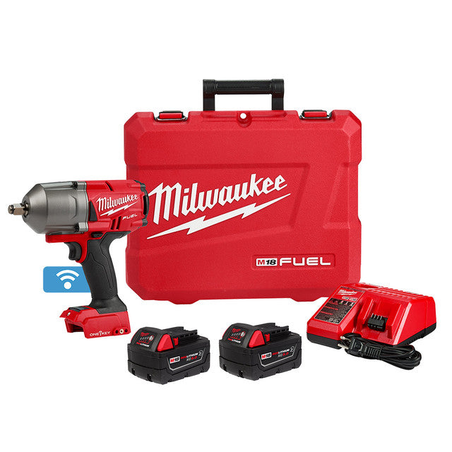 Milwaukee 2864-22R, M18 FUEL 3/4" High Torque Impact Wrench Friction Ring Kit w/ONE-KEY