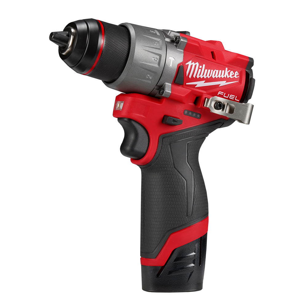 Milwaukee 3404-22, M12 FUEL™ 1/2" Hammer Drill/Driver Kit