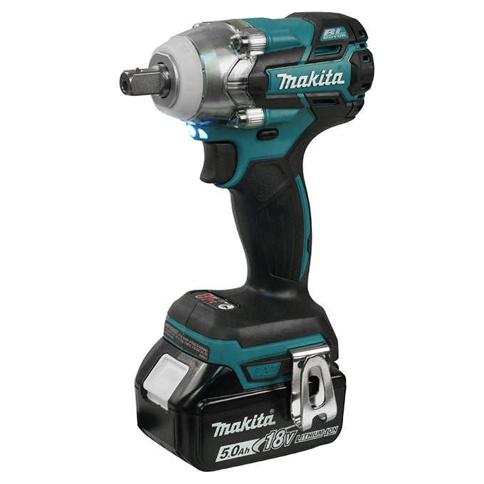 Makita DTW285XVTE, 18V LXT Brushless 1/2" Impact Wrench 5.0Ah Kit