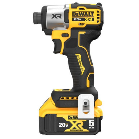 DEWALT DCF845P1, 20V MAX XR 1/4 in. 3-Speed Impact Driver Kit (5.0 Ah)