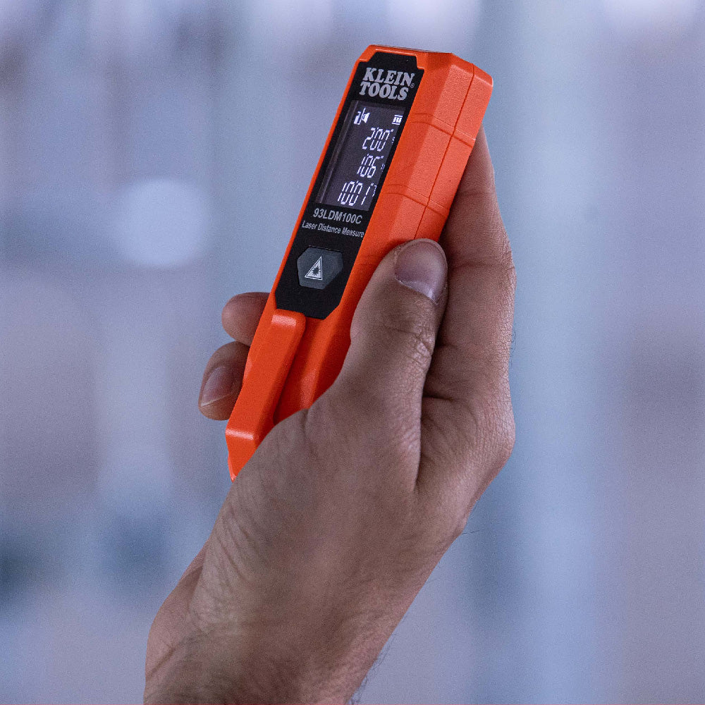 Klein Tools 93LDM100C, Compact Laser Distance Measure