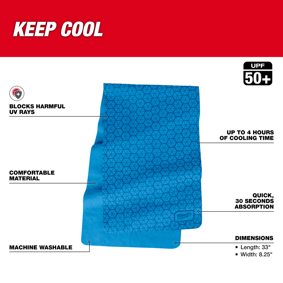 Milwaukee 48-73-4540, Cooling PVA Towel